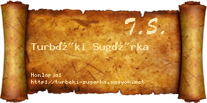 Turbéki Sugárka névjegykártya